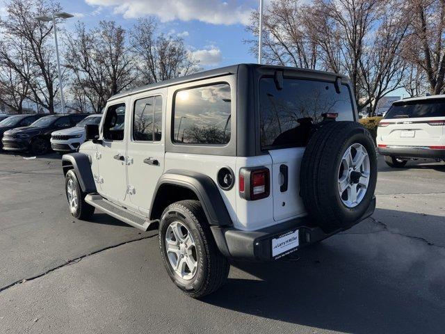 used 2020 Jeep Wrangler Unlimited car, priced at $22,954