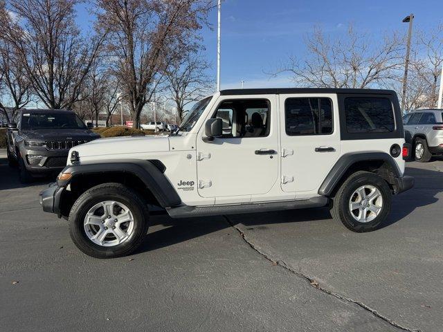 used 2020 Jeep Wrangler Unlimited car, priced at $22,954