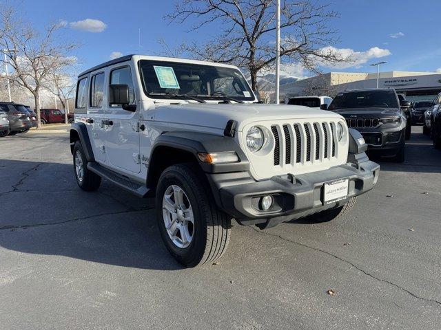 used 2020 Jeep Wrangler Unlimited car, priced at $22,954