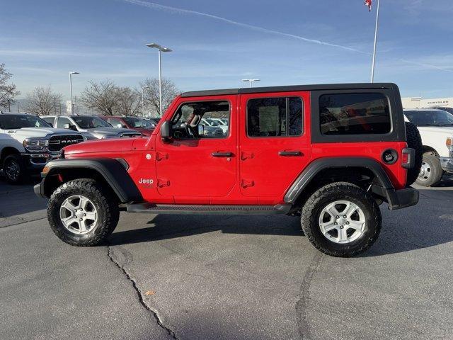 used 2019 Jeep Wrangler Unlimited car, priced at $25,953