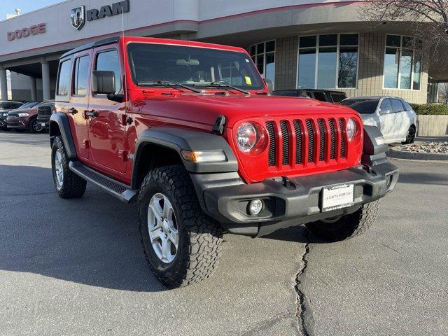 used 2019 Jeep Wrangler Unlimited car, priced at $25,953