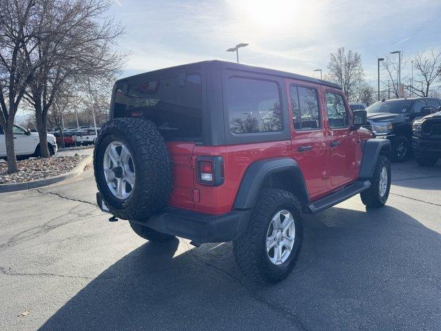 used 2019 Jeep Wrangler Unlimited car, priced at $25,953