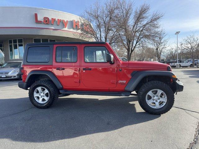 used 2019 Jeep Wrangler Unlimited car, priced at $25,953