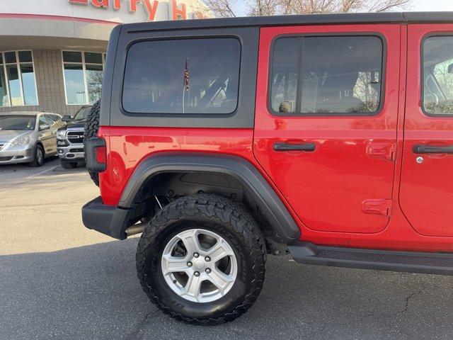 used 2019 Jeep Wrangler Unlimited car, priced at $25,953