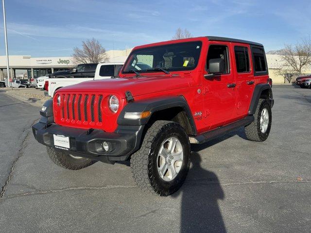 used 2019 Jeep Wrangler Unlimited car, priced at $25,953