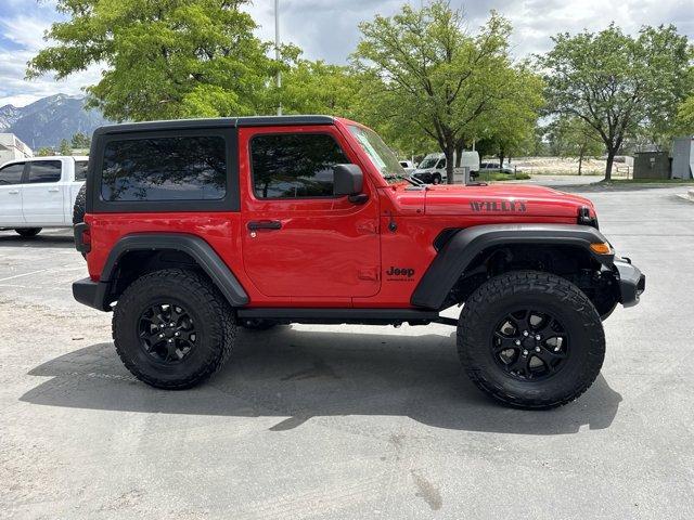 used 2021 Jeep Wrangler car, priced at $30,073