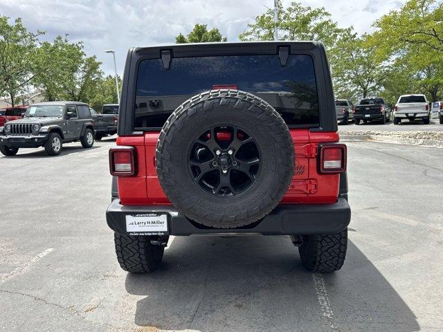 used 2021 Jeep Wrangler car, priced at $30,073