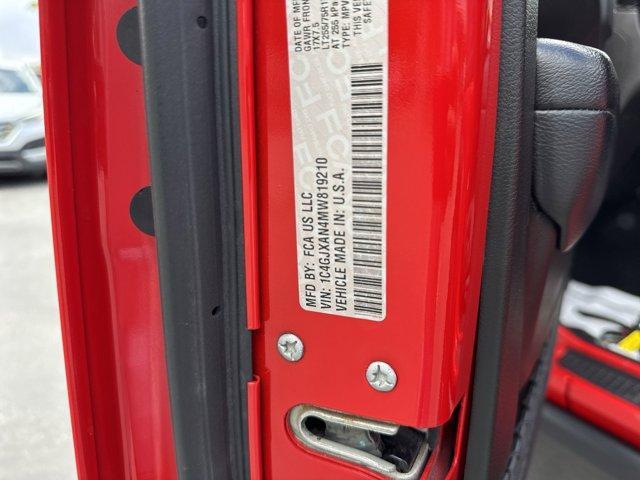 used 2021 Jeep Wrangler car, priced at $30,073