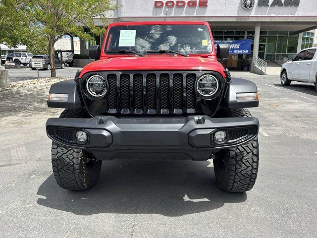 used 2021 Jeep Wrangler car, priced at $30,073
