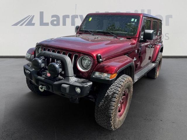 used 2021 Jeep Wrangler Unlimited car, priced at $38,795