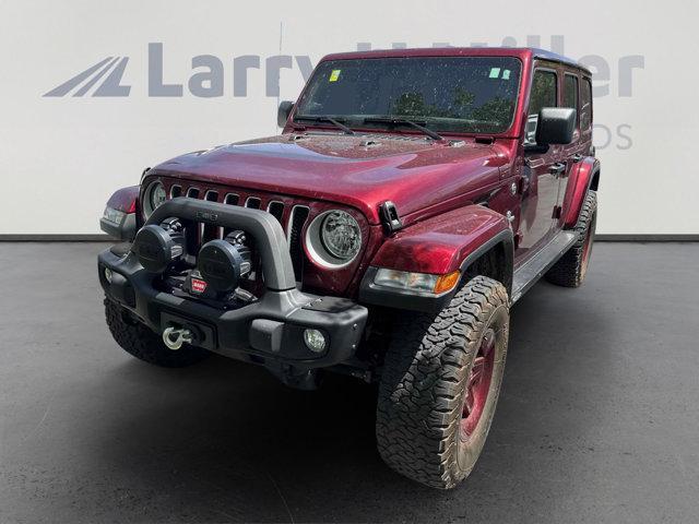 used 2021 Jeep Wrangler Unlimited car, priced at $38,795