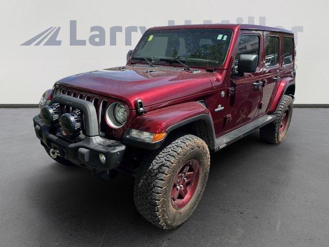 used 2021 Jeep Wrangler Unlimited car, priced at $38,795