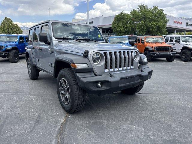 used 2020 Jeep Wrangler Unlimited car, priced at $35,616
