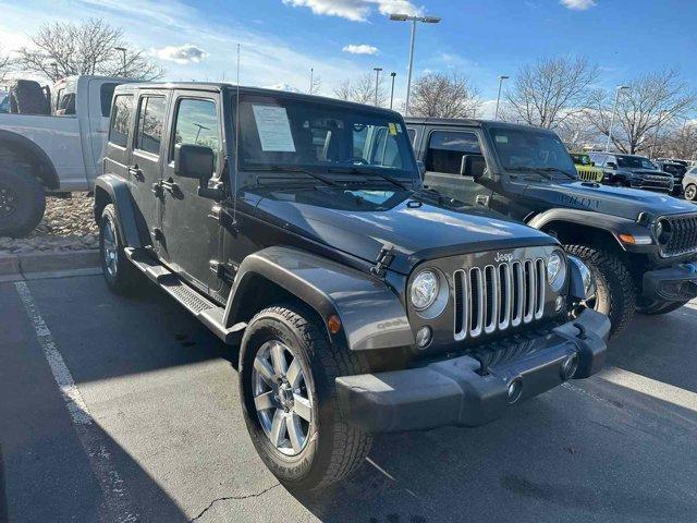 used 2017 Jeep Wrangler Unlimited car, priced at $24,466