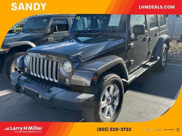 used 2017 Jeep Wrangler Unlimited car, priced at $24,466