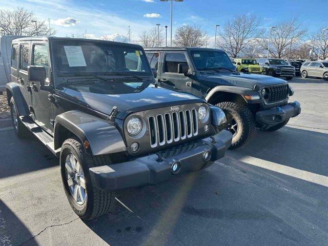 used 2017 Jeep Wrangler Unlimited car, priced at $24,466