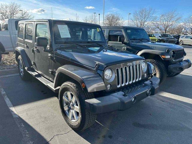 used 2017 Jeep Wrangler Unlimited car, priced at $24,466