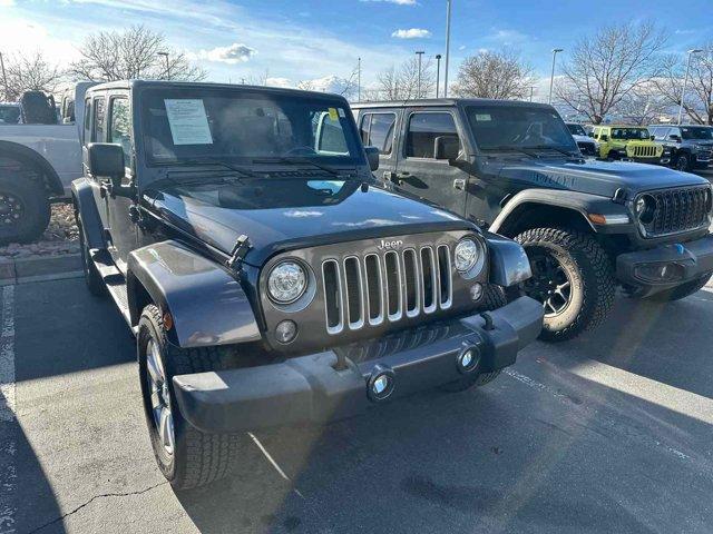 used 2017 Jeep Wrangler Unlimited car, priced at $24,466