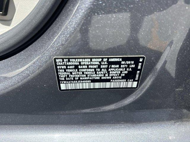 used 2018 Volkswagen Passat car, priced at $12,995