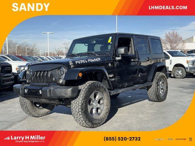 used 2018 Jeep Wrangler JK Unlimited car, priced at $26,785