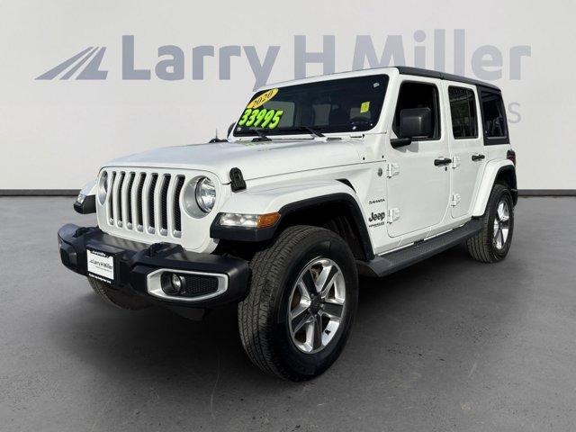 used 2020 Jeep Wrangler Unlimited car, priced at $26,287