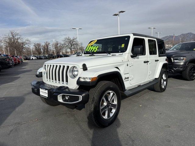 used 2020 Jeep Wrangler Unlimited car, priced at $28,653