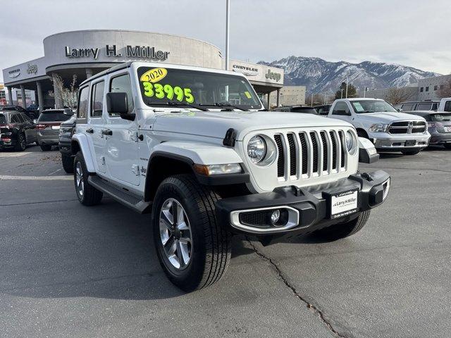 used 2020 Jeep Wrangler Unlimited car, priced at $28,653