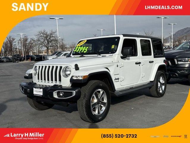 used 2020 Jeep Wrangler Unlimited car, priced at $29,965