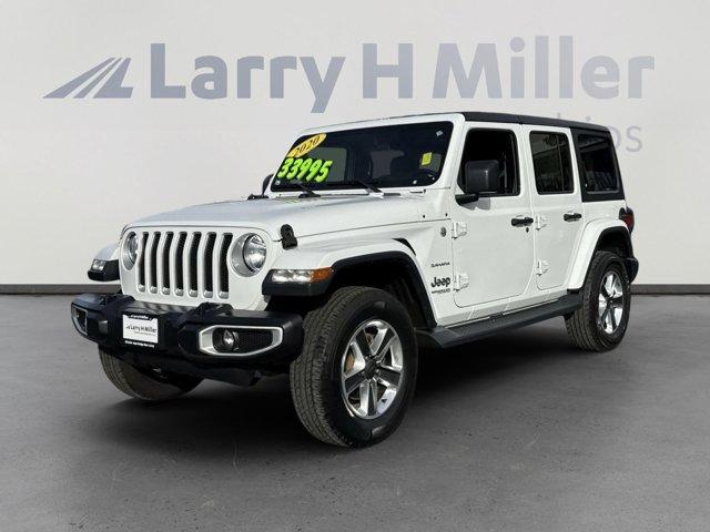 used 2020 Jeep Wrangler Unlimited car, priced at $26,287