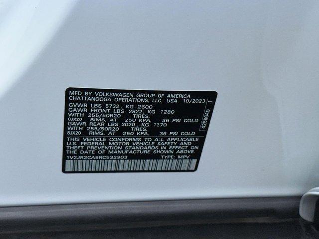 used 2024 Volkswagen Atlas car, priced at $35,296