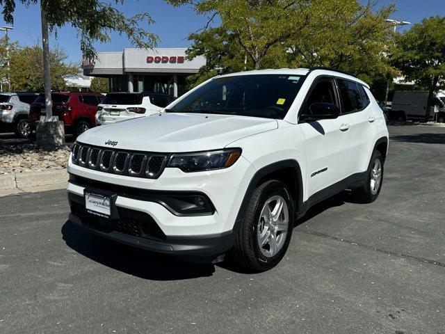 used 2023 Jeep Compass car, priced at $21,500