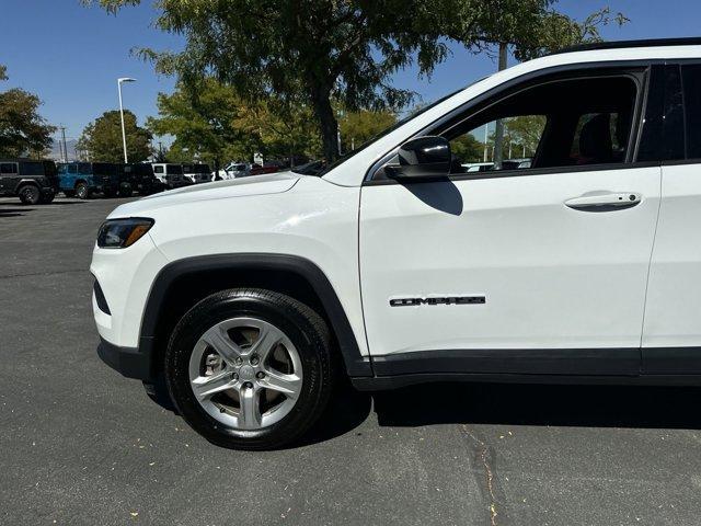 used 2023 Jeep Compass car, priced at $21,500