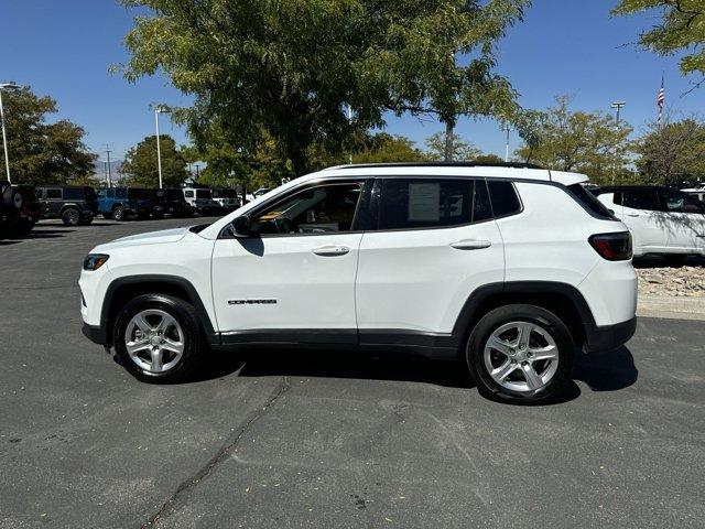 used 2023 Jeep Compass car, priced at $21,500