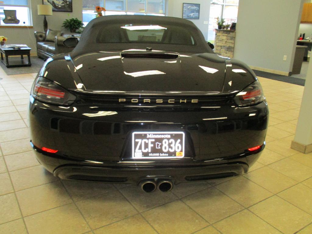 used 2021 Porsche 718 Boxster car, priced at $72,500