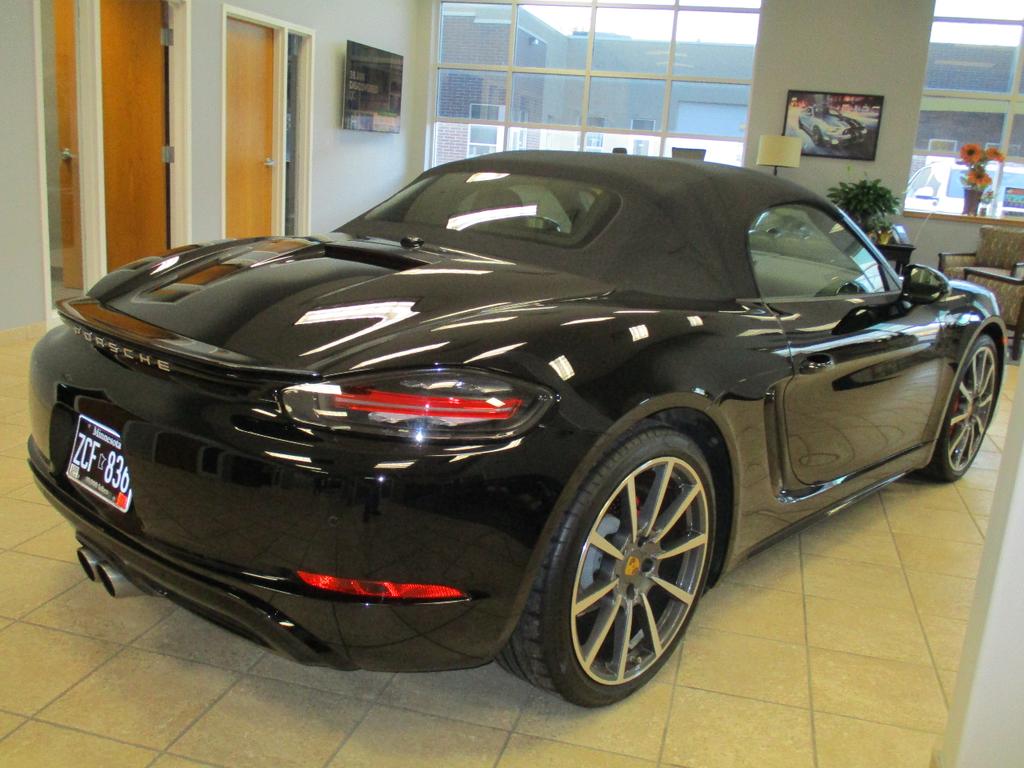 used 2021 Porsche 718 Boxster car, priced at $72,500