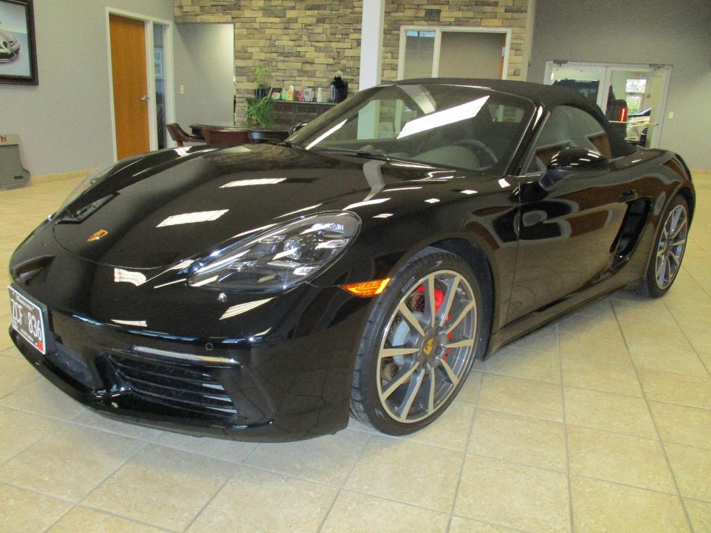 used 2021 Porsche 718 Boxster car, priced at $72,500