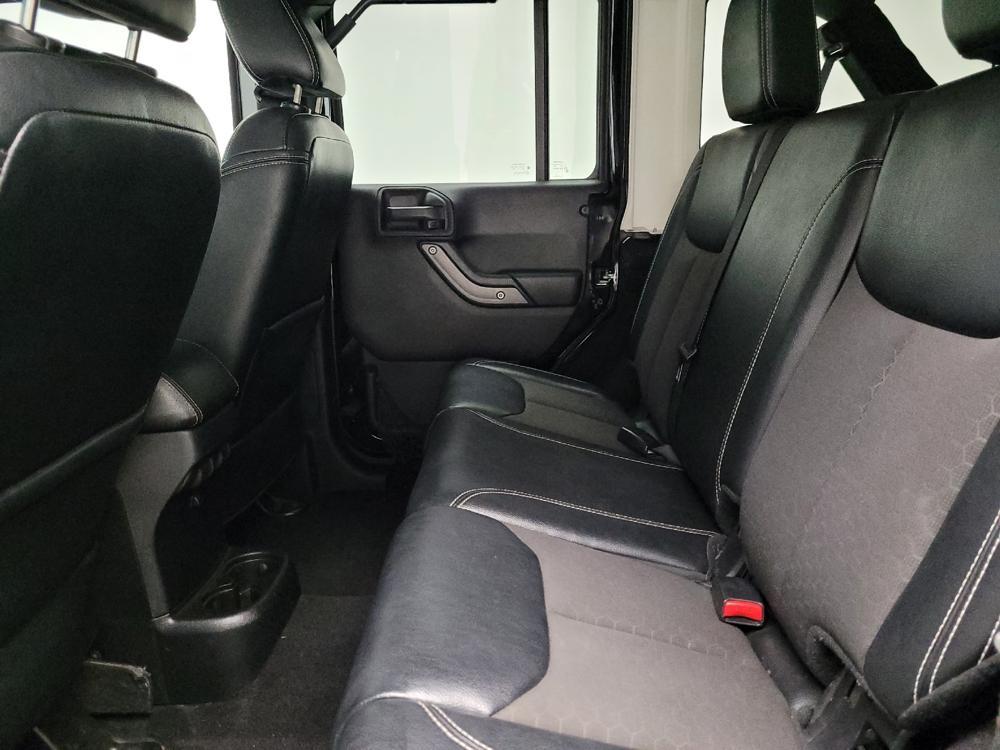 used 2016 Jeep Wrangler Unlimited car, priced at $23,695