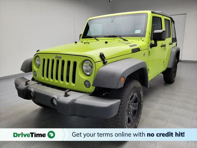 used 2017 Jeep Wrangler Unlimited car, priced at $21,095