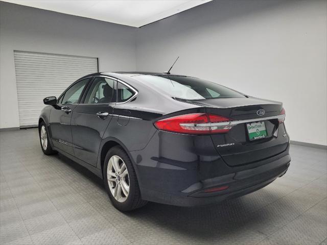 used 2018 Ford Fusion car, priced at $14,695