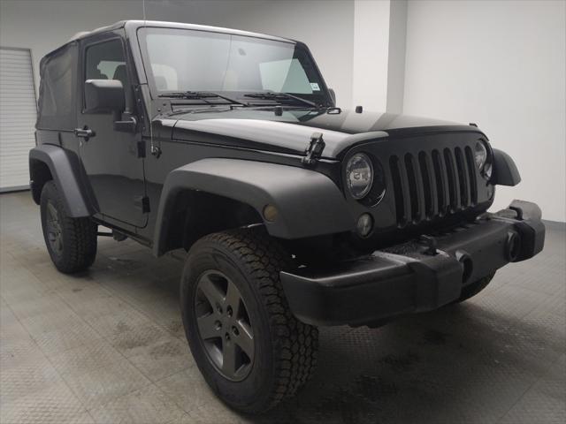 used 2017 Jeep Wrangler car, priced at $20,095