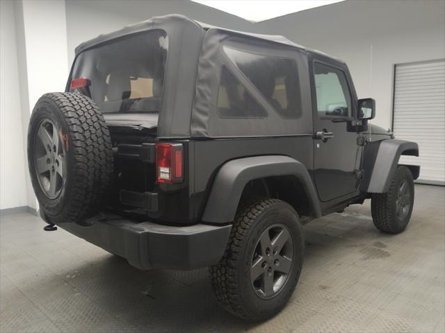 used 2017 Jeep Wrangler car, priced at $20,095