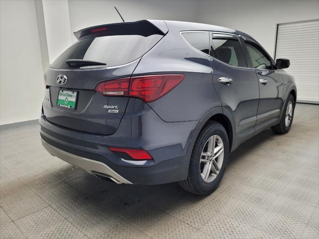 used 2018 Hyundai Santa Fe Sport car, priced at $17,095