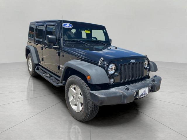 used 2017 Jeep Wrangler Unlimited car, priced at $20,645