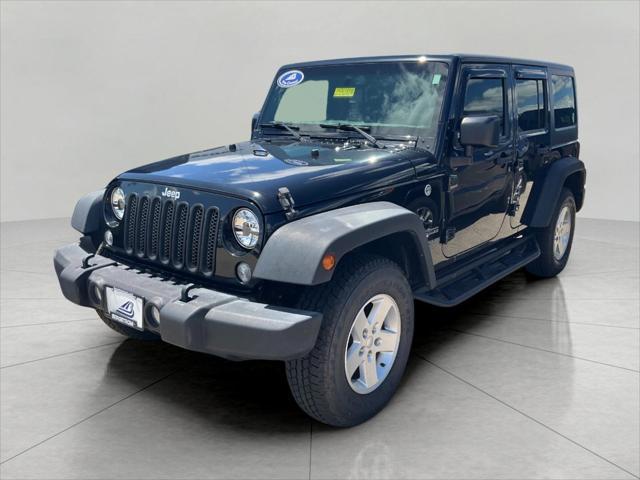 used 2017 Jeep Wrangler Unlimited car, priced at $20,412