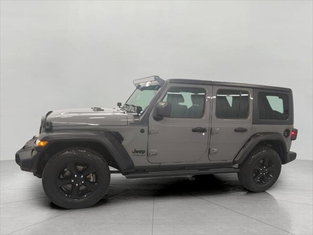 used 2021 Jeep Wrangler Unlimited car, priced at $33,993
