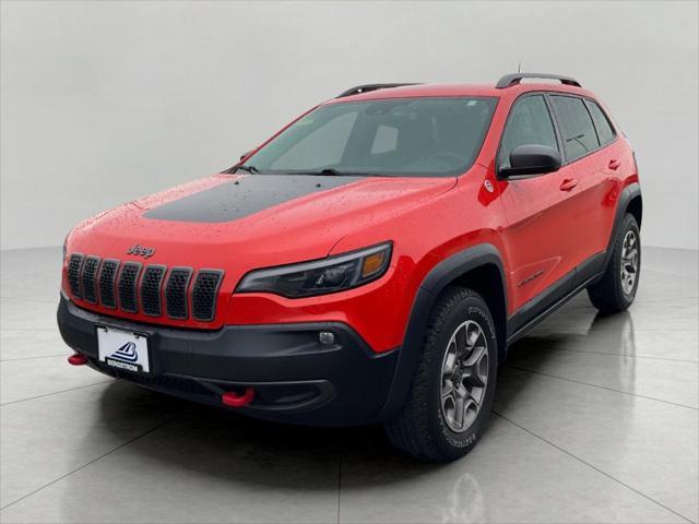 used 2021 Jeep Cherokee car, priced at $24,588