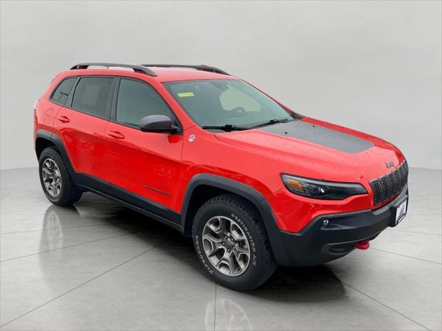 used 2021 Jeep Cherokee car, priced at $24,755