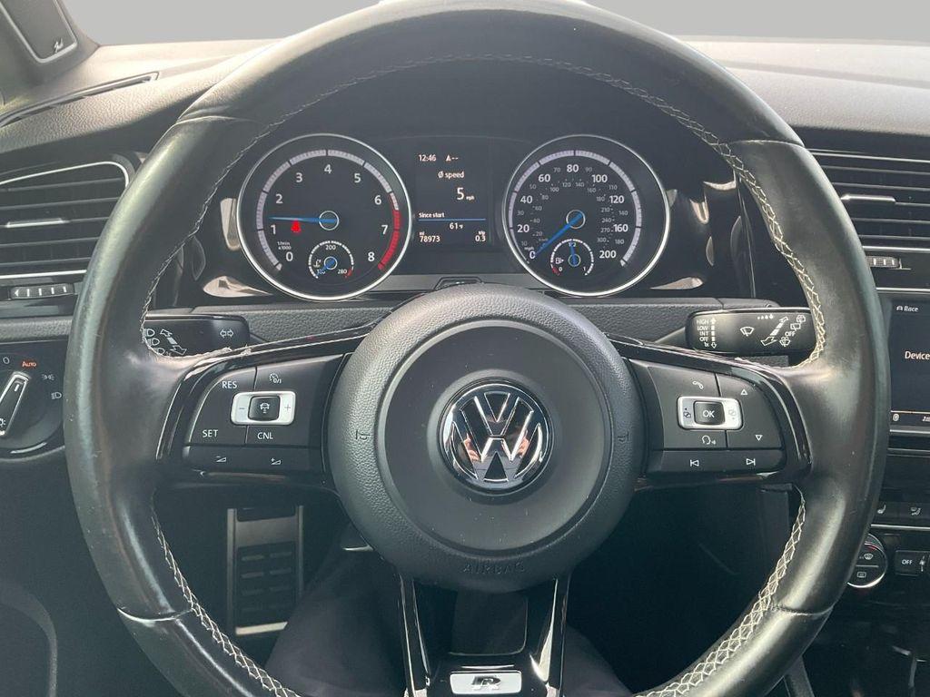 used 2017 Volkswagen Golf R car, priced at $22,601