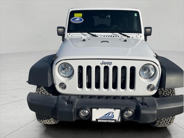 used 2017 Jeep Wrangler Unlimited car, priced at $19,455