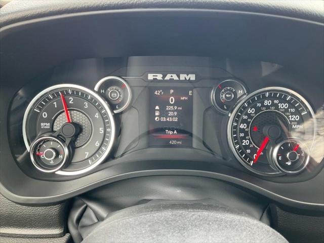 new 2025 Ram 1500 car, priced at $47,801
